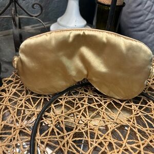 Gold satin sleep mask #loungewear #sleepwear #relaxation